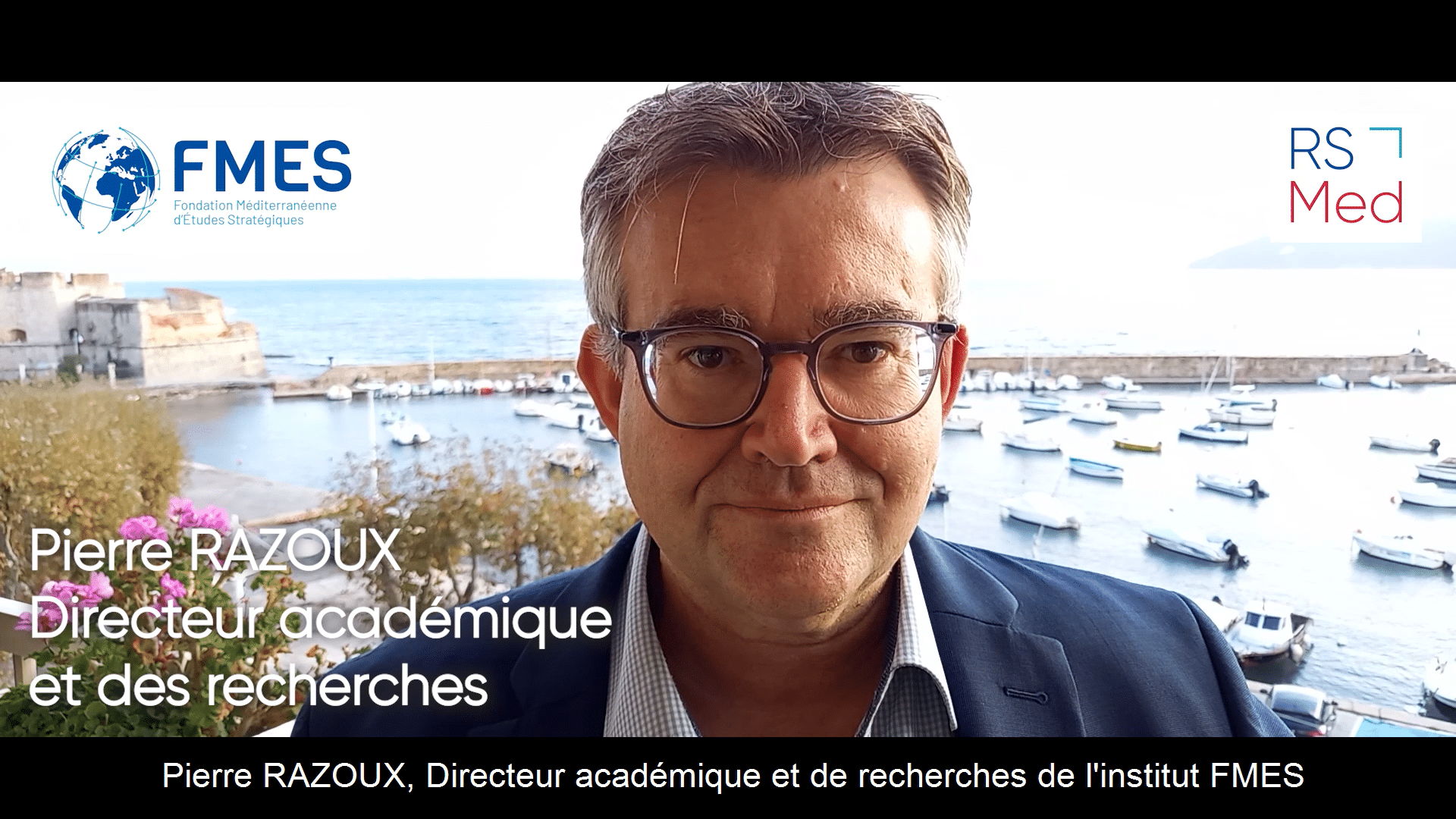 Pierre Razoux, Directeur académique de la FMES, nous explique les RSMed