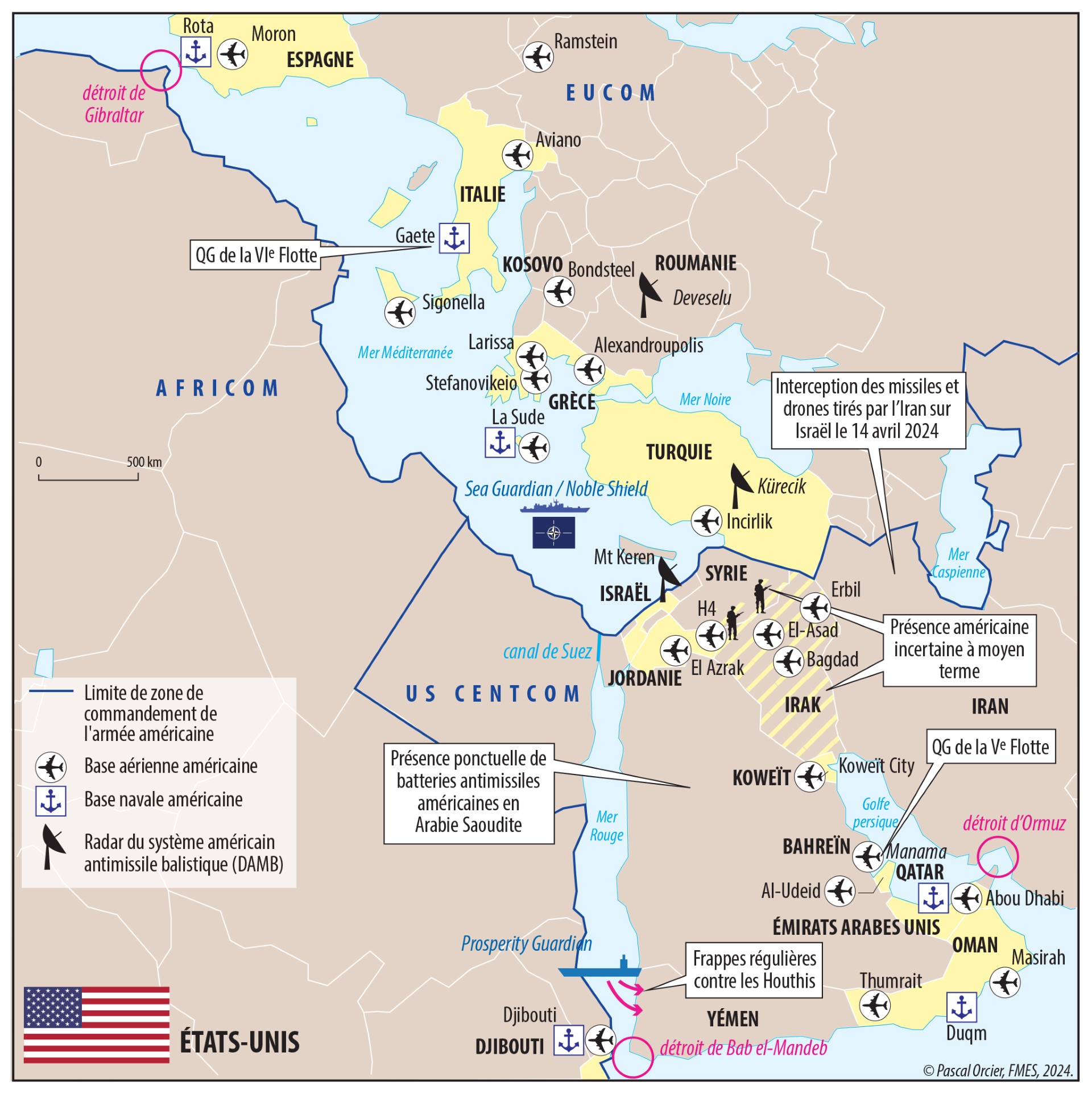 Convoi militaire américain quittant une base en Syrie – février 2026